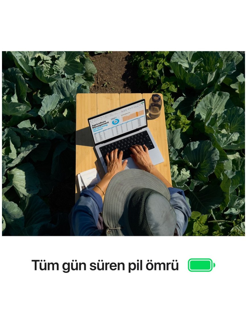 Apple MacBook Pro M4 16GB 512GB SSD macOS 14" Taşınabilir Bilgisayar Uzay Siyahı MW2U3TU/A