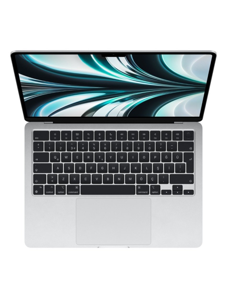 Apple MacBook Air M2 16GB 256GB SSD macOS 13" Taşınabilir Bilgisayar Gümüş MC7V4TU/A